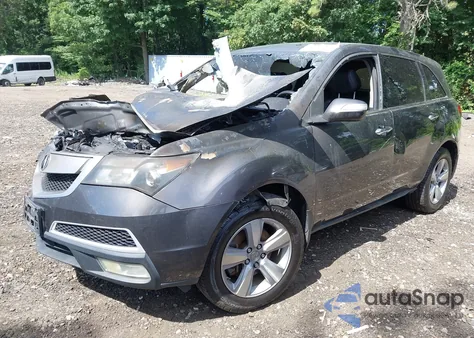 2011 Acura Mdx from USA, damaged, VIN 2HNYD2H21BH522914
